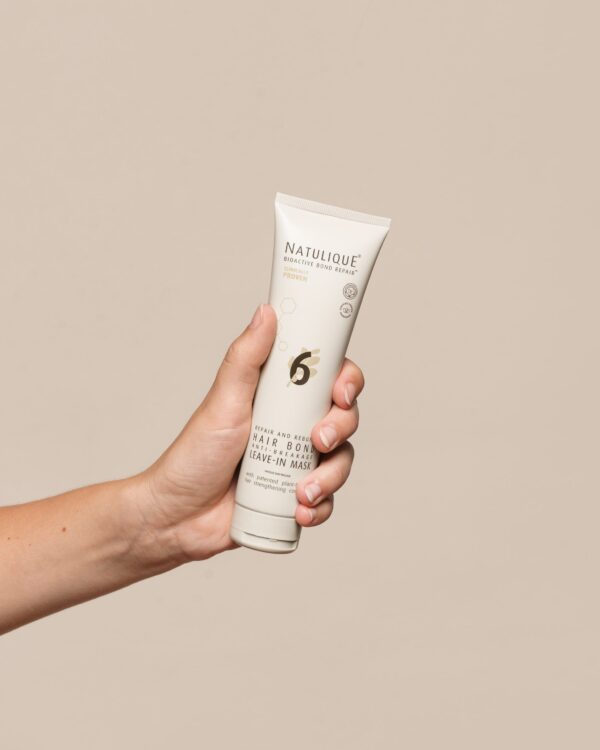 NATULIQUE BIOACTIVE BOND REPAIR ANTI BREAKAGE LEAVE IN MASK IN HAND 4x5 min scaled 1 | MCCP COIFFURE BIO