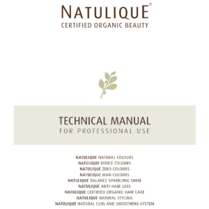 Manuel Technique NATULIQUE relié et imprimé sur papier recyclé